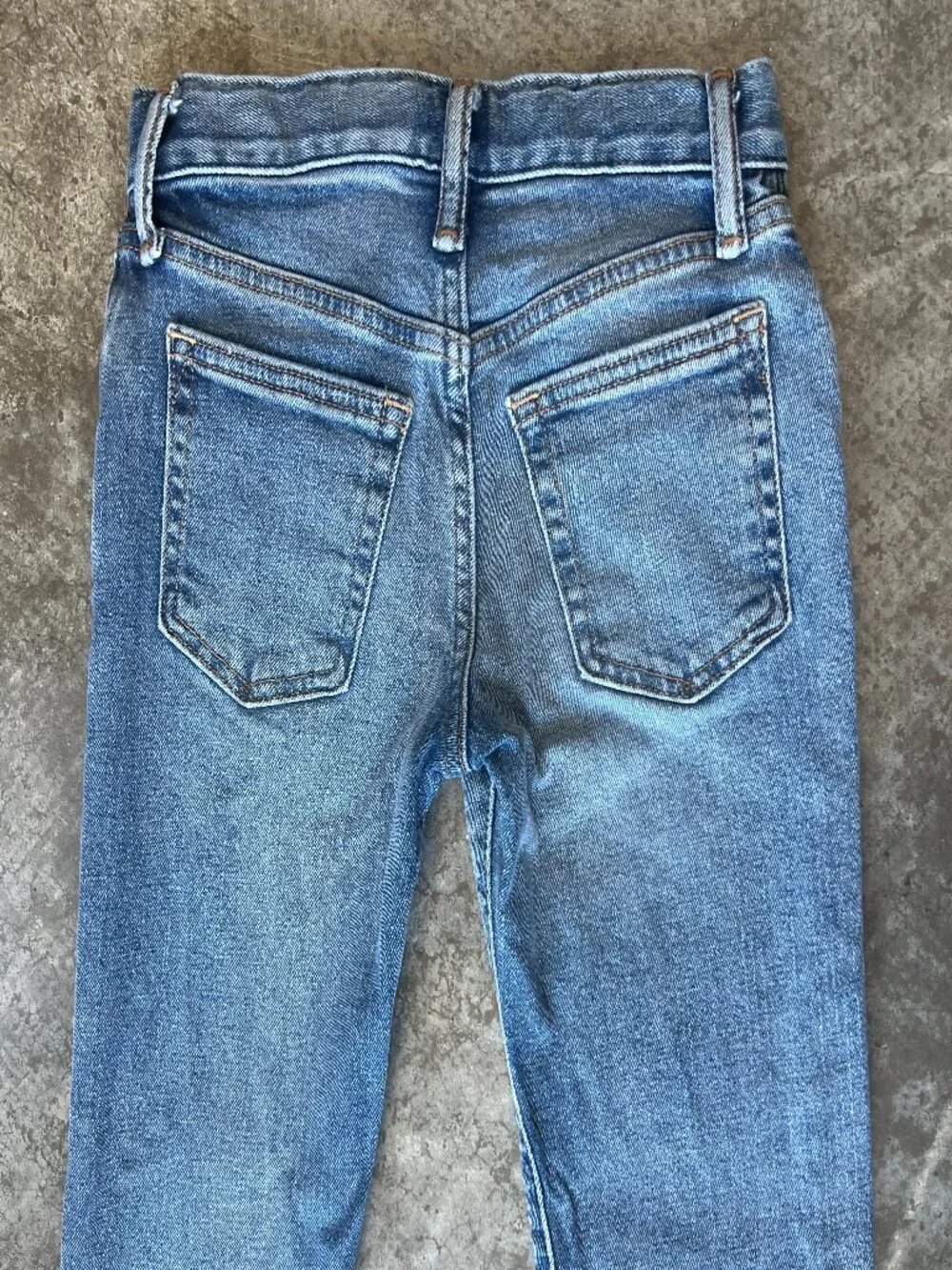 Gap Kids Boys Blue Slim Jeans Size 8 Slim Adjustable Waist Stretch Denim